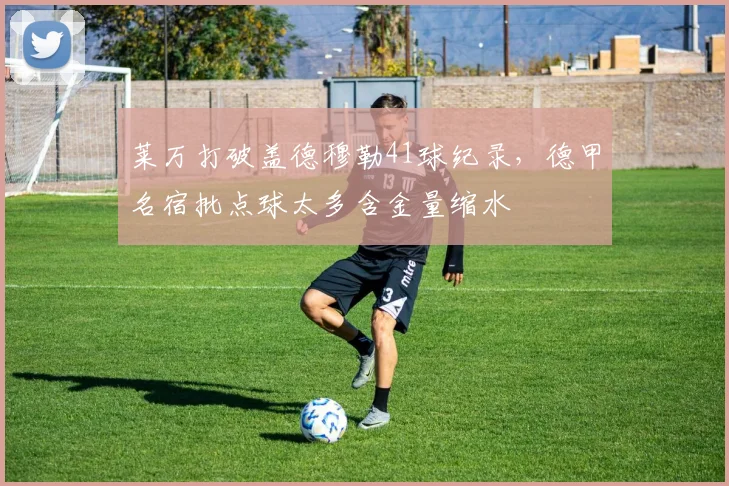莱万打破盖德穆勒41球纪录,德甲名宿批点球太多含金量缩水